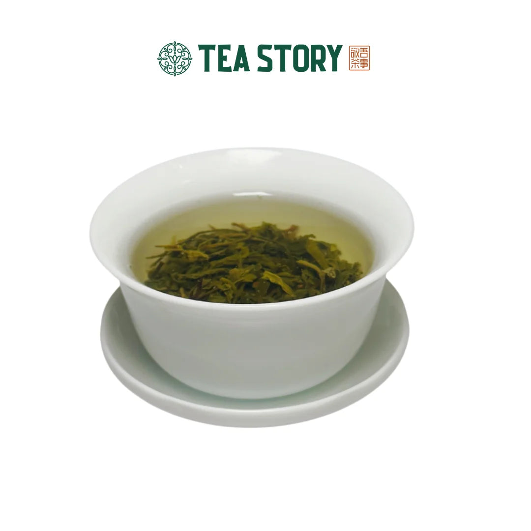 Tea Story Yunnan Loose Green Tea - Handpicked, For a Calm Moment, Antioxidant Wellness