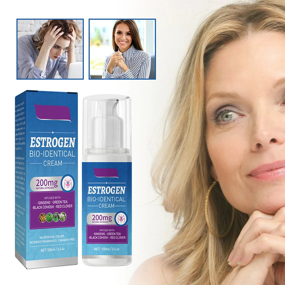Phytoestrogen Cream for Menopause Relief