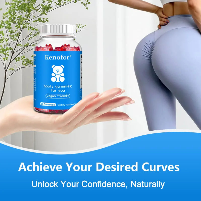 BBL Gummies for Women - Promote Natural Growth of Buttocks, Shape Natural Curves, Improve Appearance and Enhance Confidence