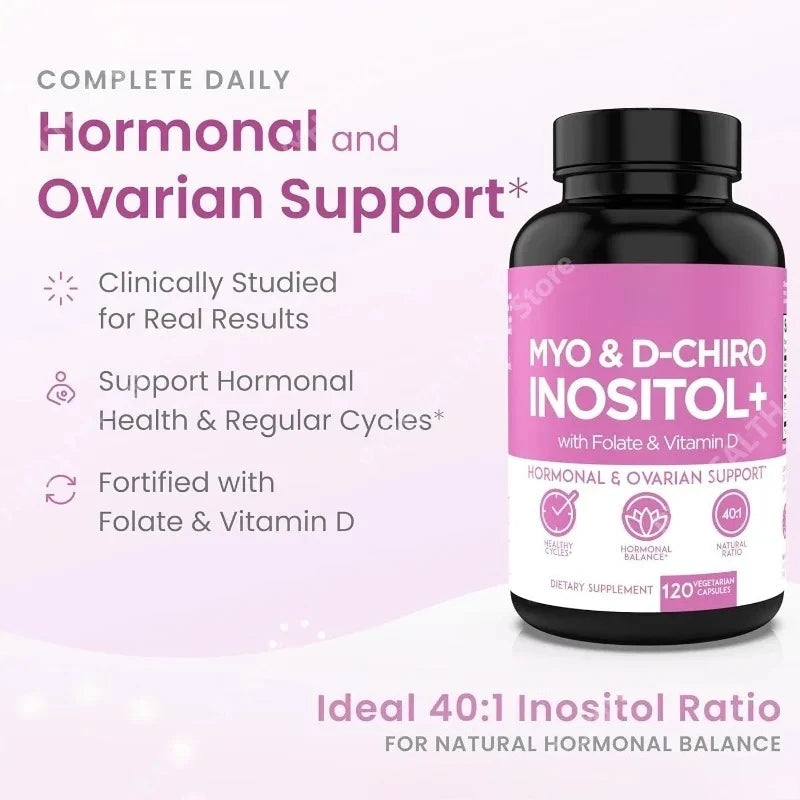 Myo-Inositol & D-Chiro Inositol for Hormonal Balance