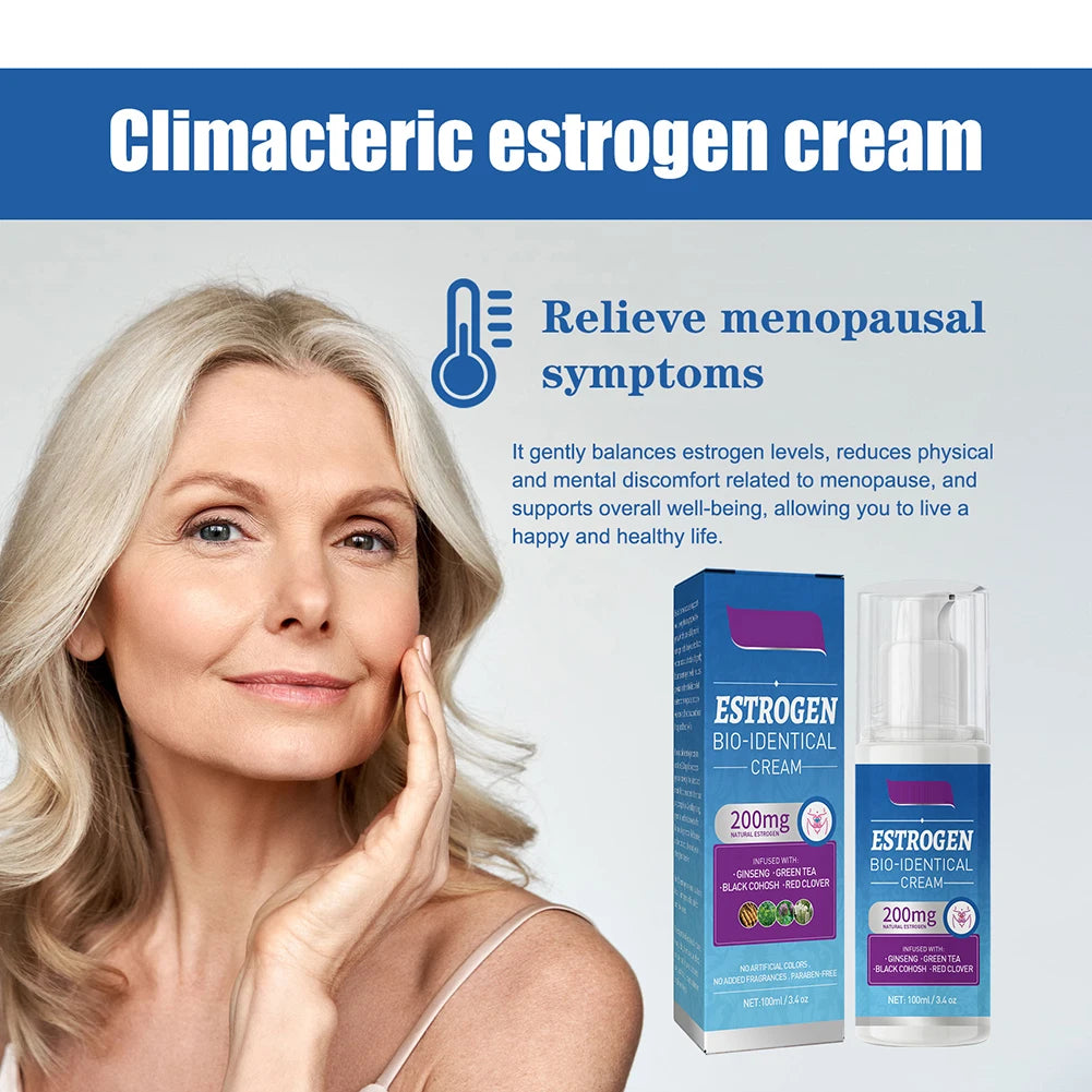 Phytoestrogen Cream for Menopause Relief