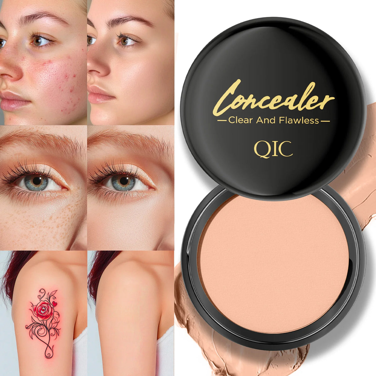 Hydrating Eye Brightening Concealer & Contour Cream