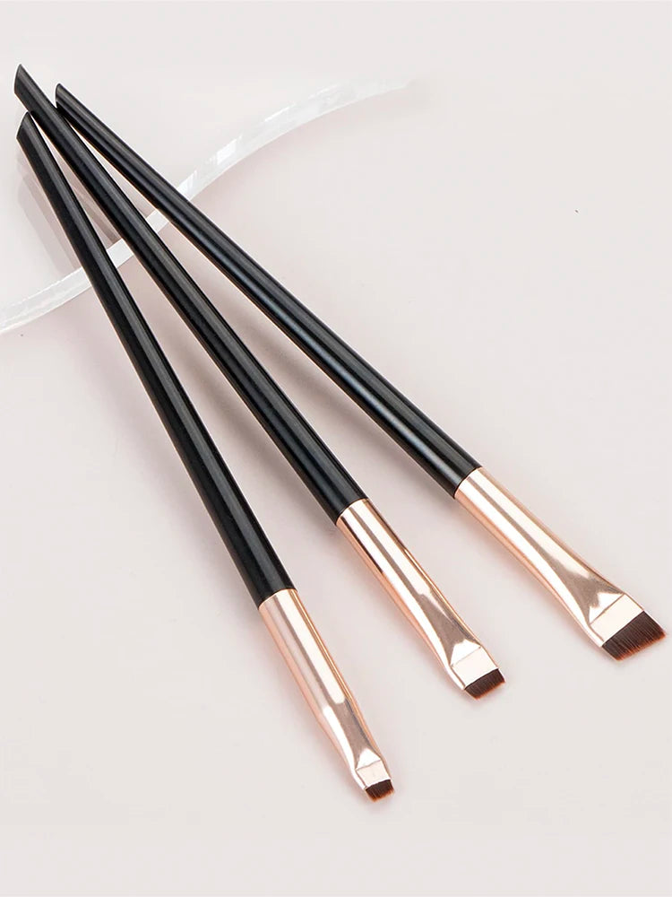 3-Piece Precision Makeup Brush Set