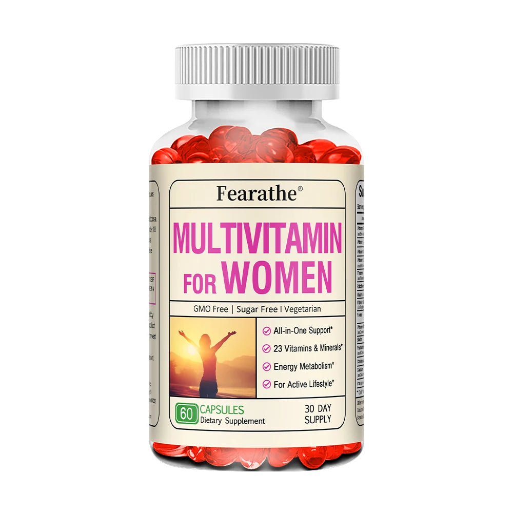 Women's Daily Multivitamin — Antioxidant & Energy Support