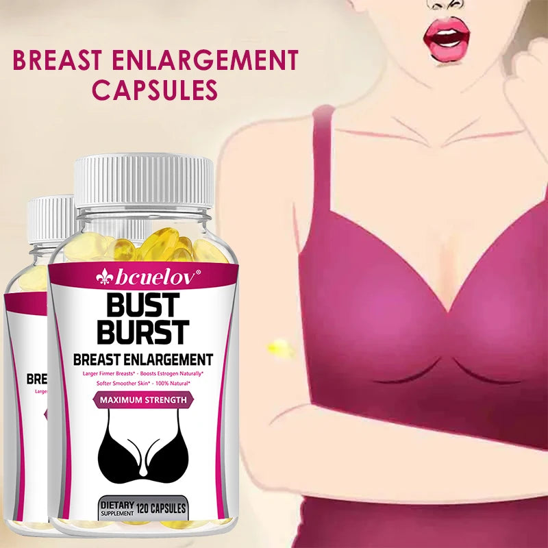 Pueraria Mirifica 1000mg Capsules, Natural Plant Supplement, Supports Breast Firmness & Elasticity, Balanced Estrogen Metabolism