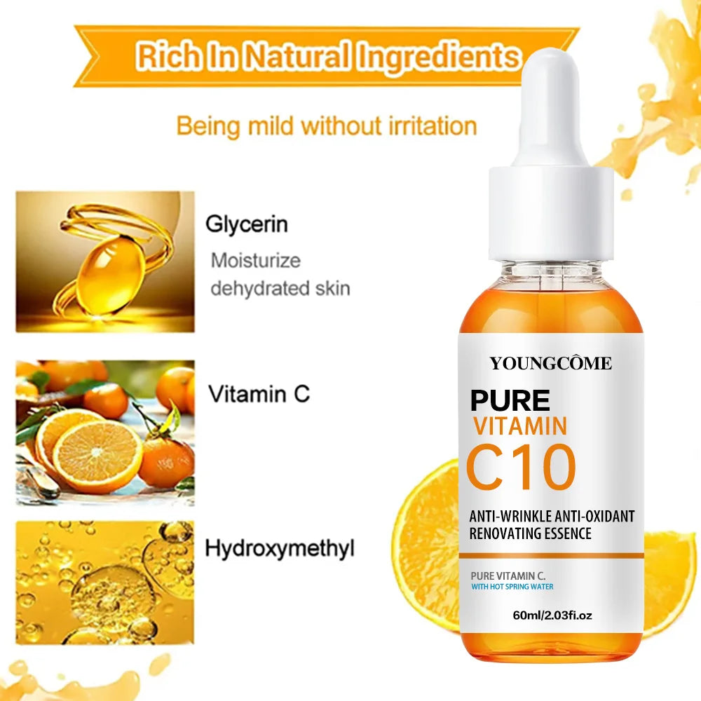 Vitamin C Facial Essence — Brightening, Hydrating & Anti-Aging Serum
