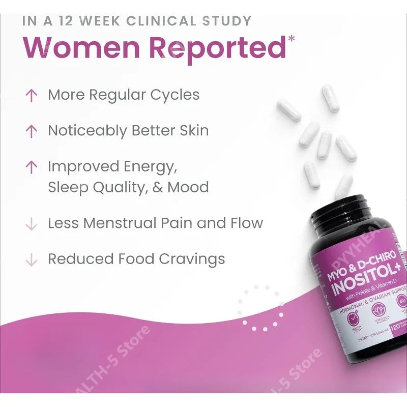 Myo-Inositol & D-Chiro Inositol for Hormonal Balance