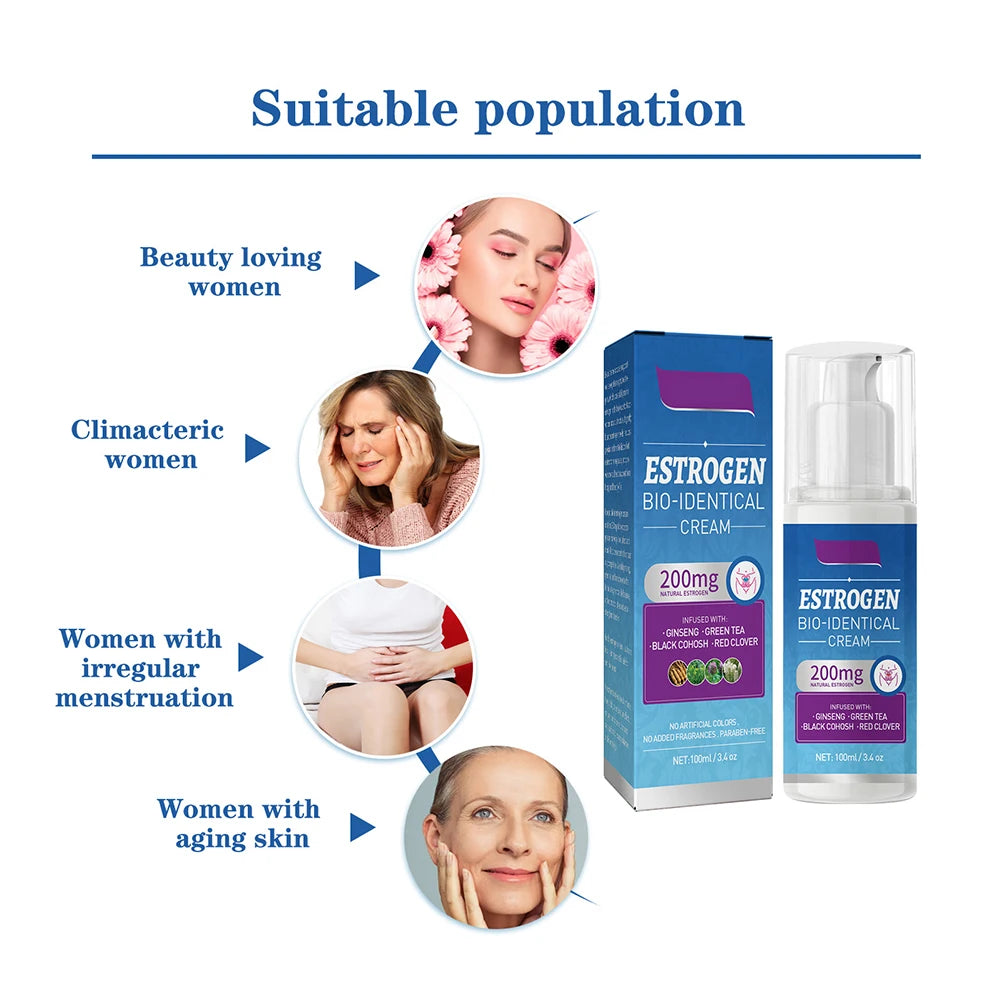 Phytoestrogen Cream for Menopause Relief