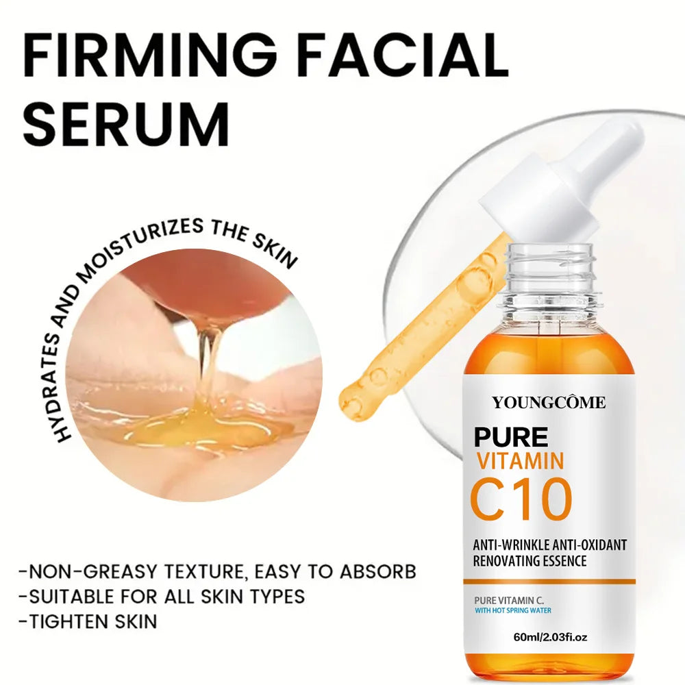 Vitamin C Facial Essence — Brightening, Hydrating & Anti-Aging Serum