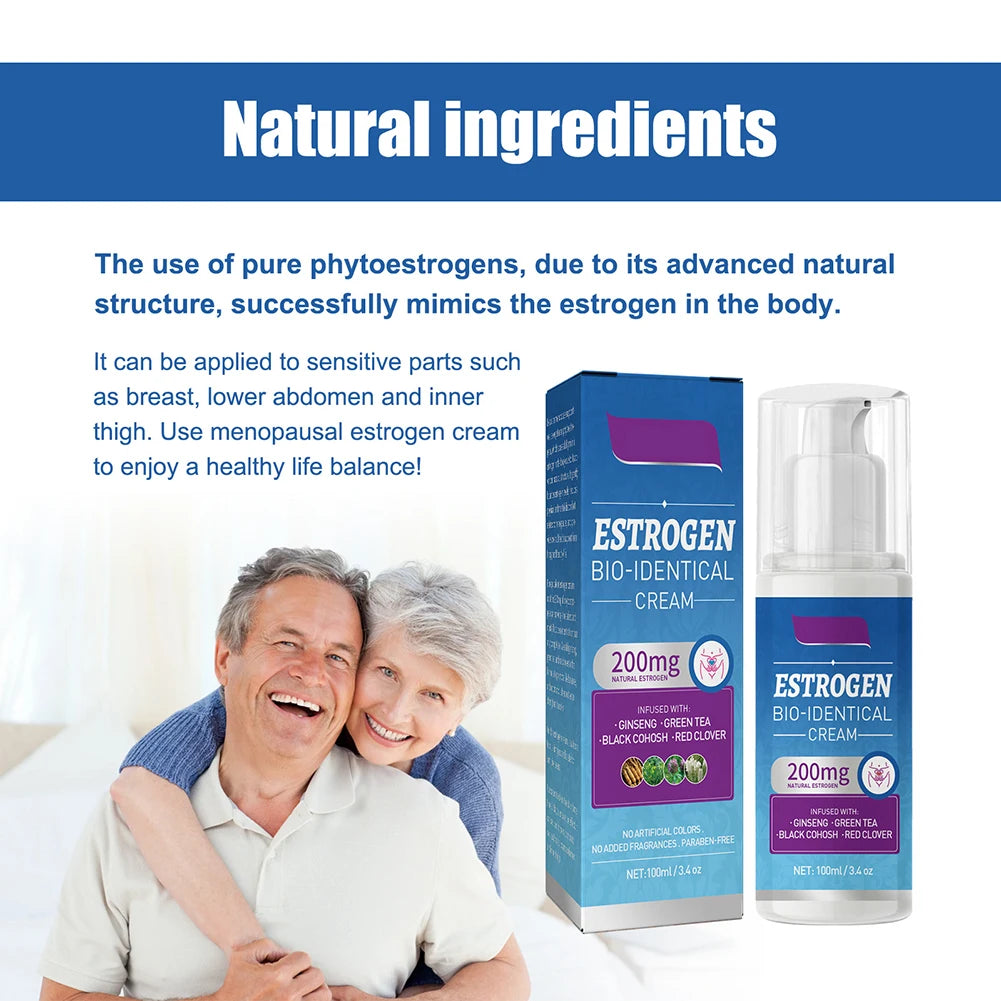 Phytoestrogen Cream for Menopause Relief