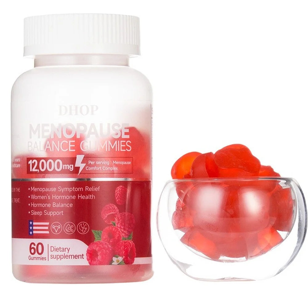 Menopause Balance Gummies — Black Cohosh & Lemon Balm