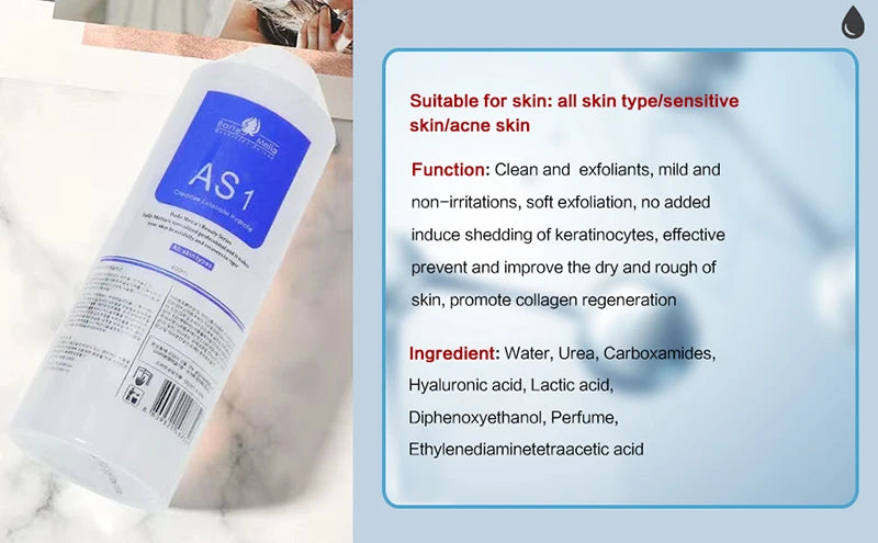 Facial Skincare Face Serum AS1 SA2 AO3 Aqua Peel Solution For Facial Machine Skin Deep Cleaning 400ml Kit of 3 Serums