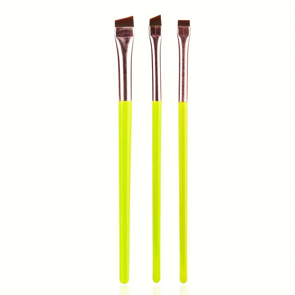 3-Piece Precision Makeup Brush Set