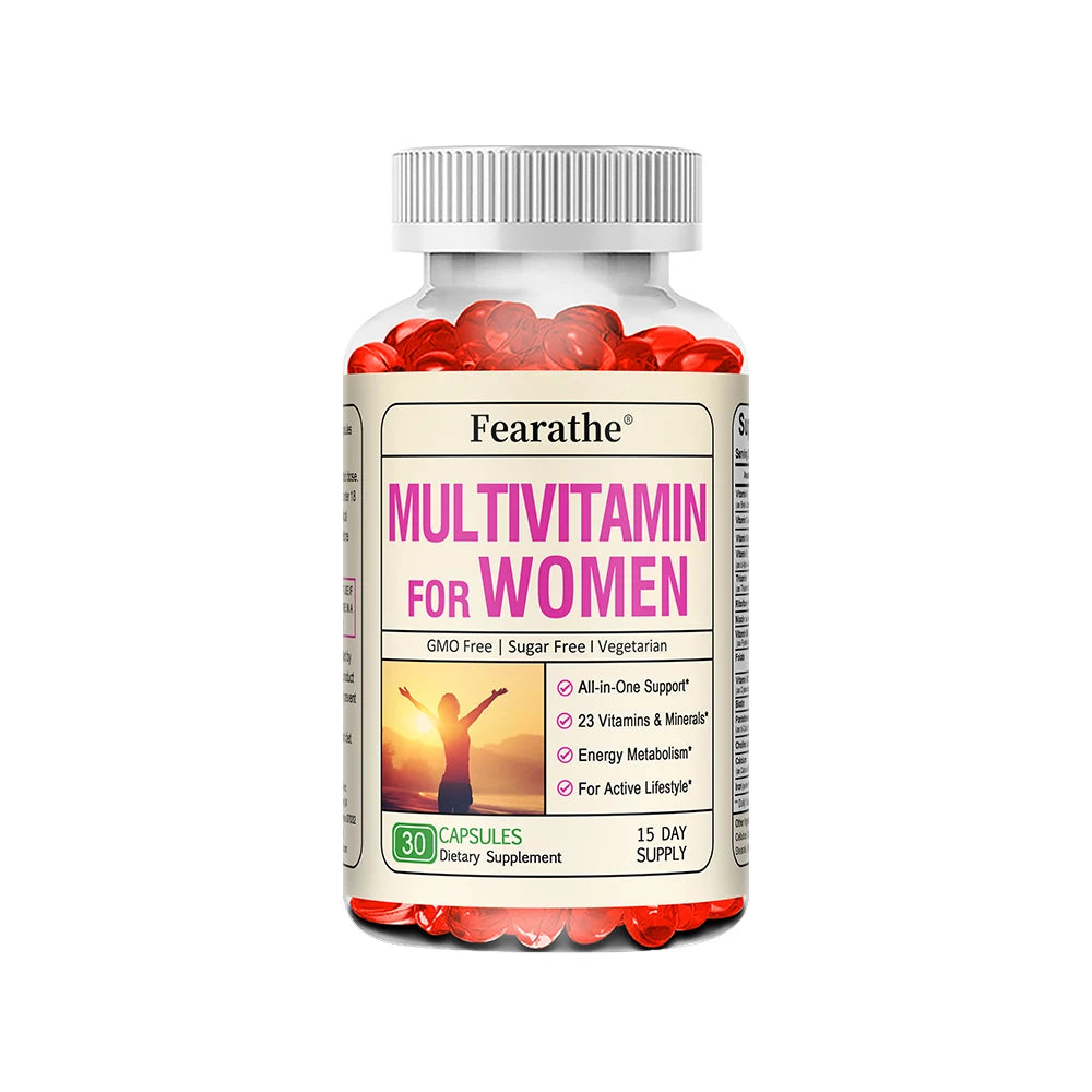 Women's Daily Multivitamin — Antioxidant & Energy Support