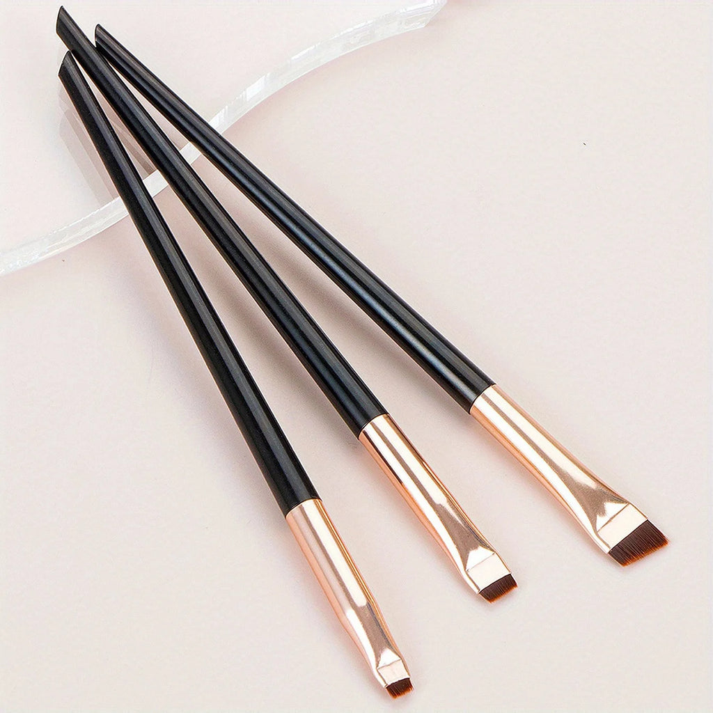 3-Piece Precision Makeup Brush Set