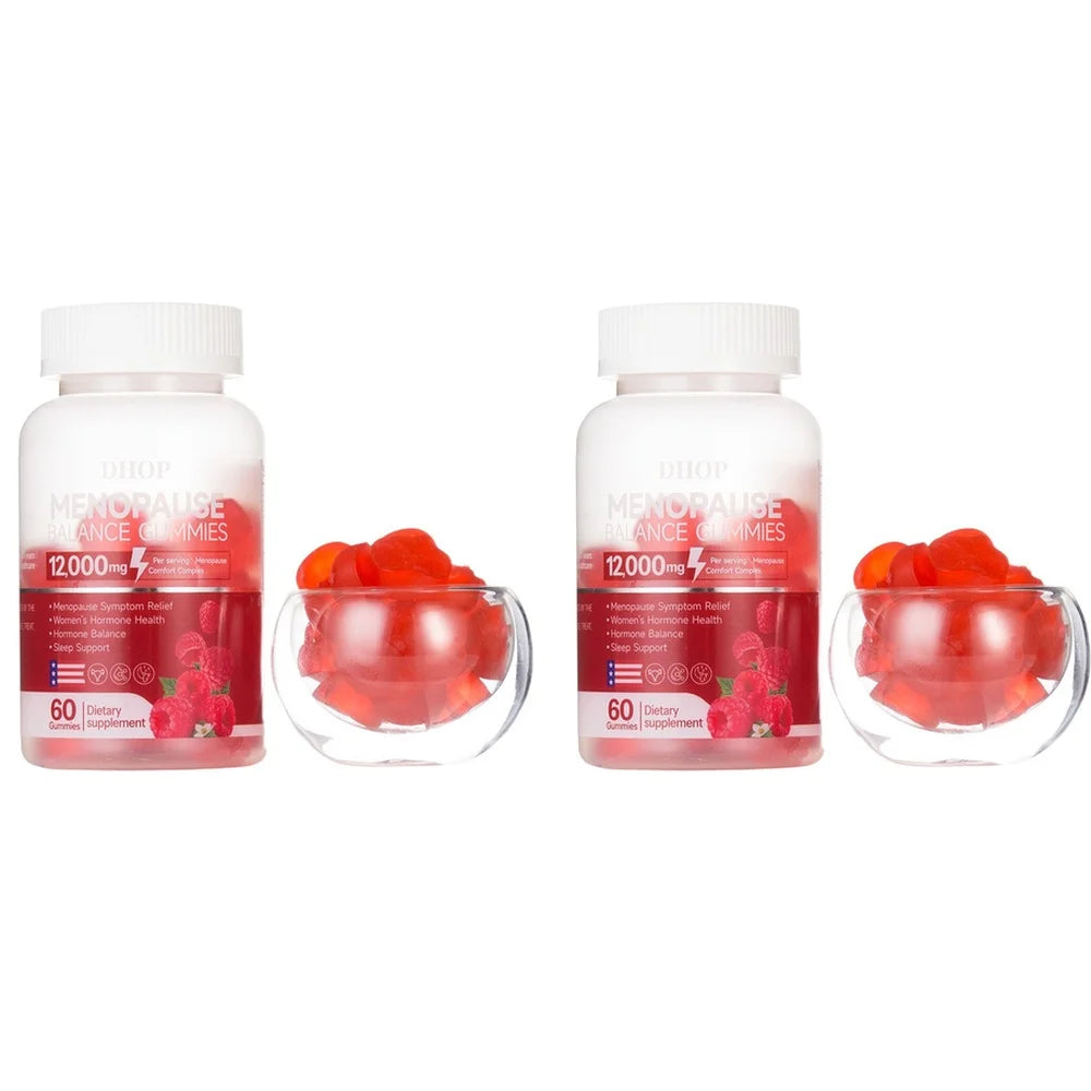 Menopause Balance Gummies — Black Cohosh & Lemon Balm