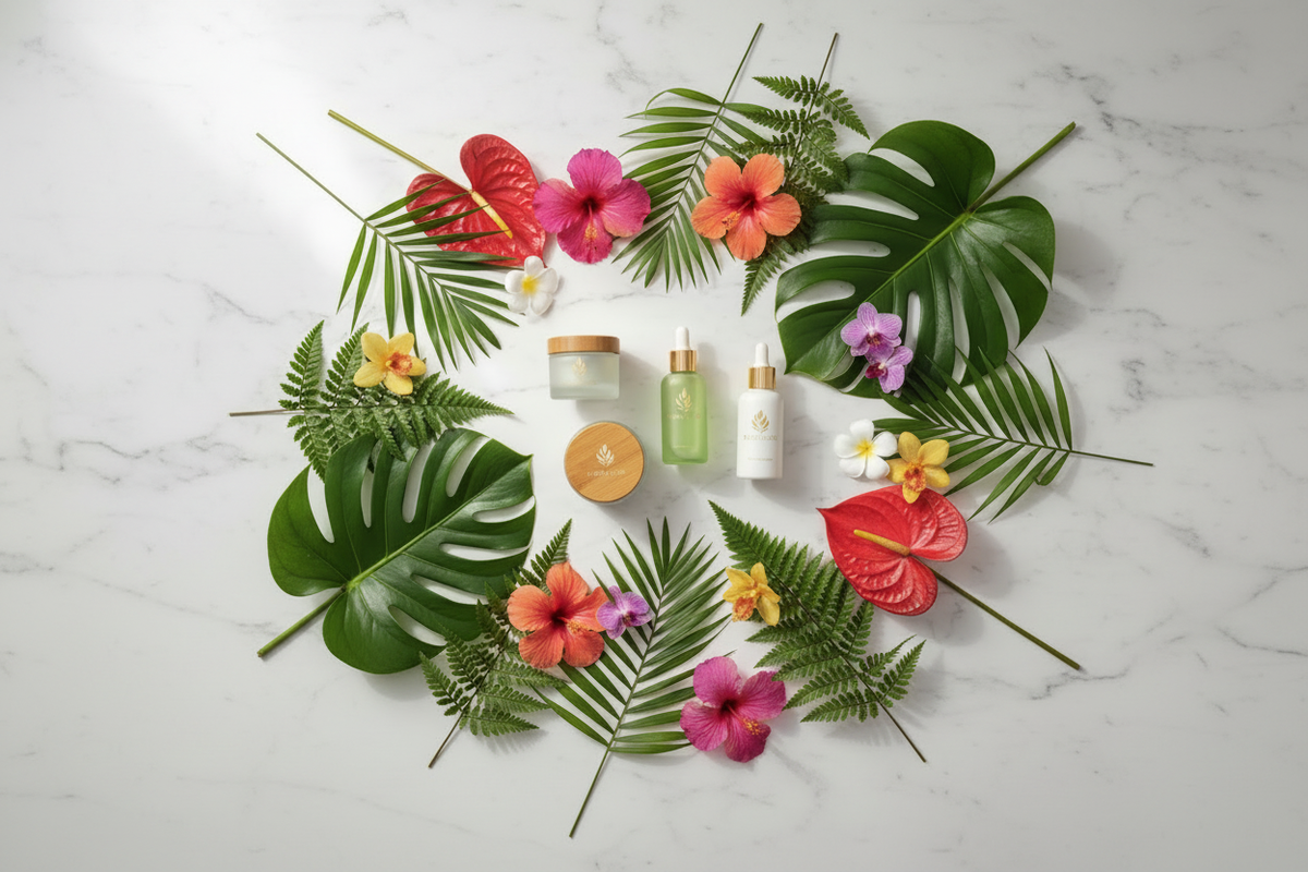 Tropical Botanical Hero Banner